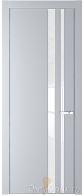 Дверь Profil Doors 20PA цвет Лайт Грей (RAL 870-01) стекло Lacobel лак Классик цвет профиля Серебро Дверь Profil Doors 20PA цвет Лайт Грей (RAL 870-01) стекло Lacobel лак Классик цвет профиля Серебро