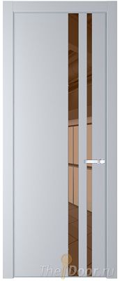 Дверь Profil Doors 20PA цвет Лайт Грей (RAL 870-01) стекло Зеркало Bronza цвет профиля Серебро Дверь Profil Doors 20PA цвет Лайт Грей (RAL 870-01) стекло Зеркало Bronza цвет профиля Серебро