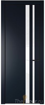 Дверь Profil Doors 20PA цвет Нэви Блу (RAL 7016) стекло Lacobel лак Классик цвет профиля Черный матовый RAL9005 Дверь Profil Doors 20PA цвет Нэви Блу (RAL 7016) стекло Lacobel лак Классик цвет профиля Черный матовый RAL9005