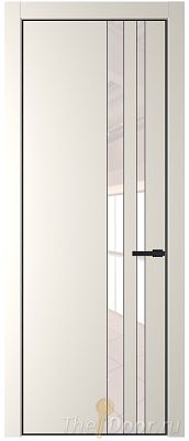 Дверь Profil Doors 20PA цвет Перламутр белый стекло Lacobel Перламутровый лак цвет профиля Черный матовый RAL9005 Дверь Profil Doors 20PA цвет Перламутр белый стекло Lacobel Перламутровый лак цвет профиля Черный матовый RAL9005
