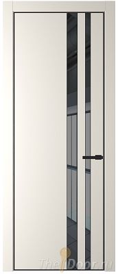 Дверь Profil Doors 20PA цвет Перламутр белый стекло Зеркало Grey цвет профиля Черный матовый RAL9005 Дверь Profil Doors 20PA цвет Перламутр белый стекло Зеркало Grey цвет профиля Черный матовый RAL9005