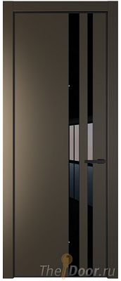Дверь Profil Doors 20PA цвет Перламутр бронза стекло Lacobel Черный лак цвет профиля Черный матовый RAL9005 Дверь Profil Doors 20PA цвет Перламутр бронза стекло Lacobel Черный лак цвет профиля Черный матовый RAL9005