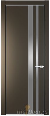 Дверь Profil Doors 20PA цвет Перламутр бронза стекло Lacobel Серебро Матлак цвет профиля Серебро Дверь Profil Doors 20PA цвет Перламутр бронза стекло Lacobel Серебро Матлак цвет профиля Серебро