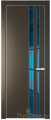 Дверь Profil Doors 20PA цвет Перламутр бронза стекло Зеркало Blue цвет профиля Серебро Дверь Profil Doors 20PA цвет Перламутр бронза стекло Зеркало Blue цвет профиля Серебро