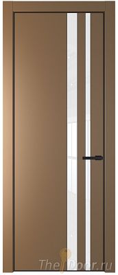Дверь Profil Doors 20PA цвет Перламутр золото стекло Lacobel лак Классик цвет профиля Черный матовый RAL9005 Дверь Profil Doors 20PA цвет Перламутр золото стекло Lacobel лак Классик цвет профиля Черный матовый RAL9005
