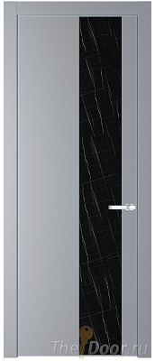 Дверь Profil Doors 20PA цвет Смоки (RAL 870-02) стекло Неро мрамор цвет профиля Серебро Дверь Profil Doors 20PA цвет Смоки (RAL 870-02) стекло Неро мрамор цвет профиля Серебро
