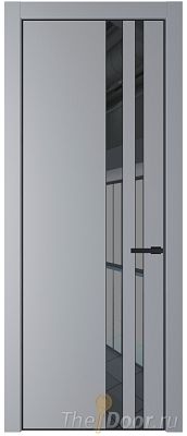 Дверь Profil Doors 20PA цвет Смоки (RAL 870-02) стекло Зеркало Grey цвет профиля Черный матовый RAL9005 Дверь Profil Doors 20PA цвет Смоки (RAL 870-02) стекло Зеркало Grey цвет профиля Черный матовый RAL9005