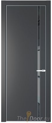 Дверь Profil Doors 21PA цвет Графит (Pantone 425С) стекло Зеркало Grey цвет профиля Серебро Дверь Profil Doors 21PA цвет Графит (Pantone 425С) стекло Зеркало Grey цвет профиля Серебро