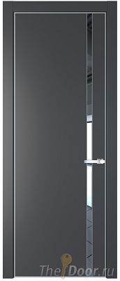 Дверь Profil Doors 21PA цвет Графит (Pantone 425С) стекло Зеркало цвет профиля Серебро Дверь Profil Doors 21PA цвет Графит (Pantone 425С) стекло Зеркало цвет профиля Серебро