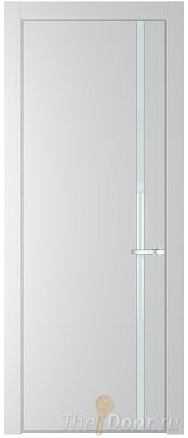 Дверь Profil Doors 21PA цвет Крем Вайт (RAL 120-02) стекло Lacobel Белый лак цвет профиля Серебро Дверь Profil Doors 21PA цвет Крем Вайт (RAL 120-02) стекло Lacobel Белый лак цвет профиля Серебро