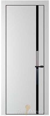 Дверь Profil Doors 21PA цвет Крем Вайт (RAL 120-02) стекло Lacobel Черный лак цвет профиля Черный матовый RAL9005 Дверь Profil Doors 21PA цвет Крем Вайт (RAL 120-02) стекло Lacobel Черный лак цвет профиля Черный матовый RAL9005
