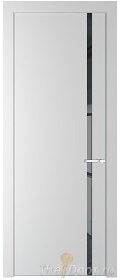 Дверь Profil Doors 21PA цвет Крем Вайт (RAL 120-02) стекло Зеркало Grey цвет профиля Серебро