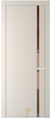 Дверь Profil Doors 21PA цвет Кремовая Магнолия (RAL 120-04) стекло Зеркало Bronza цвет профиля Серебро Дверь Profil Doors 21PA цвет Кремовая Магнолия (RAL 120-04) стекло Зеркало Bronza цвет профиля Серебро