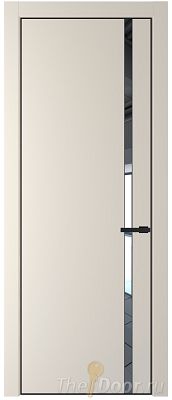 Дверь Profil Doors 21PA цвет Кремовая Магнолия (RAL 120-04) стекло Зеркало цвет профиля Черный матовый RAL9005 Дверь Profil Doors 21PA цвет Кремовая Магнолия (RAL 120-04) стекло Зеркало цвет профиля Черный матовый RAL9005
