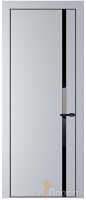 Дверь Profil Doors 21PA цвет Лайт Грей (RAL 870-01) стекло Lacobel Черный лак цвет профиля Черный матовый RAL9005 Дверь Profil Doors 21PA цвет Лайт Грей (RAL 870-01) стекло Lacobel Черный лак цвет профиля Черный матовый RAL9005