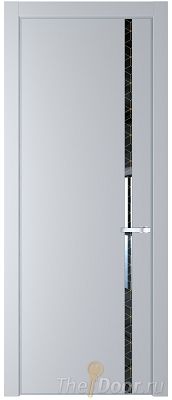 Дверь Profil Doors 21PA цвет Лайт Грей (RAL 870-01) стекло Лоран узор золото цвет профиля Серебро Дверь Profil Doors 21PA цвет Лайт Грей (RAL 870-01) стекло Лоран узор золото цвет профиля Серебро