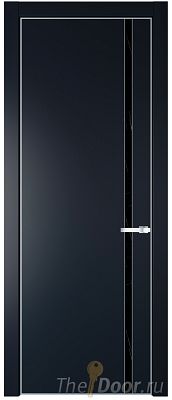 Дверь Profil Doors 21PA цвет Нэви Блу (RAL 7016) стекло Неро мрамор цвет профиля Серебро Дверь Profil Doors 21PA цвет Нэви Блу (RAL 7016) стекло Неро мрамор цвет профиля Серебро