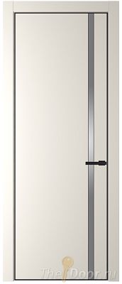 Дверь Profil Doors 21PA цвет Перламутр белый стекло Lacobel Серебро Матлак цвет профиля Черный матовый RAL9005 Дверь Profil Doors 21PA цвет Перламутр белый стекло Lacobel Серебро Матлак цвет профиля Черный матовый RAL9005