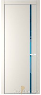 Дверь Profil Doors 21PA цвет Перламутр белый стекло Зеркало Blue цвет профиля Черный матовый RAL9005 Дверь Profil Doors 21PA цвет Перламутр белый стекло Зеркало Blue цвет профиля Черный матовый RAL9005