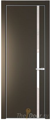 Дверь Profil Doors 21PA цвет Перламутр бронза стекло Lacobel Перламутровый лак цвет профиля Серебро Дверь Profil Doors 21PA цвет Перламутр бронза стекло Lacobel Перламутровый лак цвет профиля Серебро