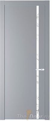 Дверь Profil Doors 21PA цвет Смоки (RAL 870-02) стекло Нефи белый узор серебро цвет профиля Серебро Дверь Profil Doors 21PA цвет Смоки (RAL 870-02) стекло Нефи белый узор серебро цвет профиля Серебро