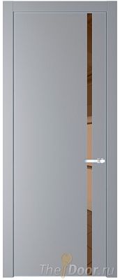 Дверь Profil Doors 21PA цвет Смоки (RAL 870-02) стекло Зеркало Bronza цвет профиля Серебро Дверь Profil Doors 21PA цвет Смоки (RAL 870-02) стекло Зеркало Bronza цвет профиля Серебро