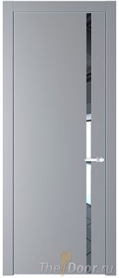 Дверь Profil Doors 21PA цвет Смоки (RAL 870-02) стекло Зеркало цвет профиля Серебро Дверь Profil Doors 21PA цвет Смоки (RAL 870-02) стекло Зеркало цвет профиля Серебро