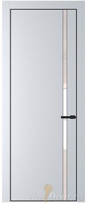 Дверь Profil Doors 21PA цвет Вайт (RAL 110 96 02) стекло Lacobel Перламутровый лак цвет профиля Черный матовый RAL9005 Дверь Profil Doors 21PA цвет Вайт (RAL 110 96 02) стекло Lacobel Перламутровый лак цвет профиля Черный матовый RAL9005