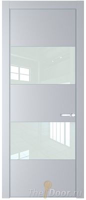 Дверь Profil Doors 22PA цвет Лайт Грей (RAL 870-01) стекло Lacobel Белый лак цвет профиля Серебро Дверь Profil Doors 22PA цвет Лайт Грей (RAL 870-01) стекло Lacobel Белый лак цвет профиля Серебро