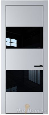 Дверь Profil Doors 22PA цвет Лайт Грей (RAL 870-01) стекло Lacobel Черный лак цвет профиля Черный матовый RAL9005 Дверь Profil Doors 22PA цвет Лайт Грей (RAL 870-01) стекло Lacobel Черный лак цвет профиля Черный матовый RAL9005