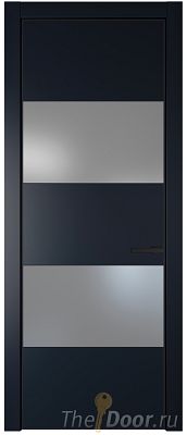 Дверь Profil Doors 22PA цвет Нэви Блу (RAL 7016) стекло Lacobel Серебро Матлак цвет профиля Черный матовый RAL9005 Дверь Profil Doors 22PA цвет Нэви Блу (RAL 7016) стекло Lacobel Серебро Матлак цвет профиля Черный матовый RAL9005