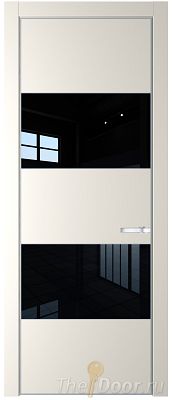 Дверь Profil Doors 22PA цвет Перламутр белый стекло Lacobel Черный лак цвет профиля Серебро Дверь Profil Doors 22PA цвет Перламутр белый стекло Lacobel Черный лак цвет профиля Серебро