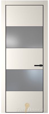 Дверь Profil Doors 22PA цвет Перламутр белый стекло Lacobel Серебро Матлак цвет профиля Черный матовый RAL9005 Дверь Profil Doors 22PA цвет Перламутр белый стекло Lacobel Серебро Матлак цвет профиля Черный матовый RAL9005