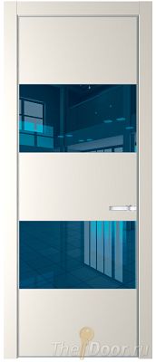 Дверь Profil Doors 22PA цвет Перламутр белый стекло Зеркало Blue цвет профиля Серебро Дверь Profil Doors 22PA цвет Перламутр белый стекло Зеркало Blue цвет профиля Серебро