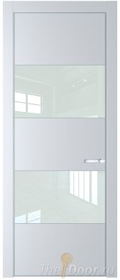 Дверь Profil Doors 22PA цвет Вайт (RAL 110 96 02) стекло Lacobel Белый лак цвет профиля Серебро Дверь Profil Doors 22PA цвет Вайт (RAL 110 96 02) стекло Lacobel Белый лак цвет профиля Серебро