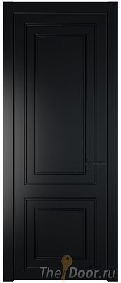 Дверь Profil Doors 27PA цвет Блэк цвет профиля Черный матовый RAL9005