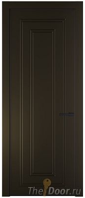 Дверь Profil Doors 28PA цвет Перламутр бронза цвет профиля Черный матовый RAL9005
