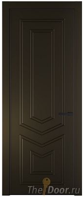 Дверь Profil Doors 29PA цвет Перламутр бронза цвет профиля Черный матовый RAL9005