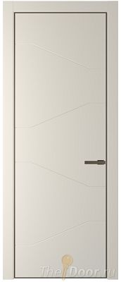 Дверь Profil Doors 2PA цвет Кремовая Магнолия (RAL 120-04) цвет профиля Деорэ