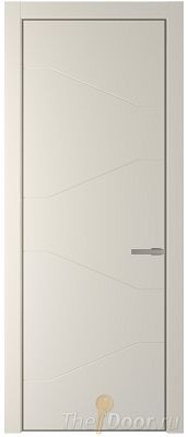 Дверь Profil Doors 2PA цвет Кремовая Магнолия (RAL 120-04) цвет профиля Никель матовый Дверь Profil Doors 2PA цвет Кремовая Магнолия (RAL 120-04) цвет профиля Никель матовый