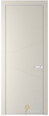 Дверь Profil Doors 2PA цвет Кремовая Магнолия (RAL 120-04) цвет профиля Серебро Дверь Profil Doors 2PA цвет Кремовая Магнолия (RAL 120-04) цвет профиля Серебро