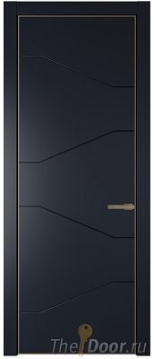 Дверь Profil Doors 2PA цвет Нэви Блу (RAL 7016) цвет профиля Шампань Дверь Profil Doors 2PA цвет Нэви Блу (RAL 7016) цвет профиля Шампань