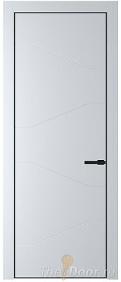 Дверь Profil Doors 2PA цвет Вайт (RAL 110 96 02) цвет профиля Черный матовый RAL9005 Дверь Profil Doors 2PA цвет Вайт (RAL 110 96 02) цвет профиля Черный матовый RAL9005