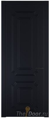 Дверь Profil Doors 31PA цвет Нэви Блу (RAL 7016) цвет профиля Черный матовый RAL9005