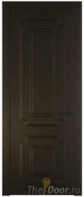 Дверь Profil Doors 31PA цвет Перламутр бронза цвет профиля Черный матовый RAL9005