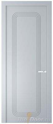 Дверь Profil Doors 33PA цвет Лайт Грей (RAL 870-01) цвет профиля Серебро