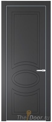 Дверь Profil Doors 36PA цвет Графит (Pantone 425С) цвет профиля Серебро Дверь Profil Doors 36PA цвет Графит (Pantone 425С) цвет профиля Серебро