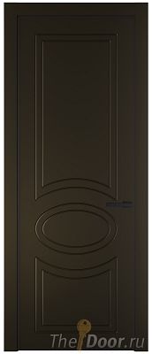 Дверь Profil Doors 36PA цвет Перламутр бронза цвет профиля Черный матовый RAL9005