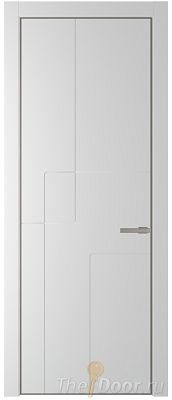 Дверь Profil Doors 3PA цвет Крем Вайт (RAL 120-02) цвет профиля Никель матовый Дверь Profil Doors 3PA цвет Крем Вайт (RAL 120-02) цвет профиля Никель матовый