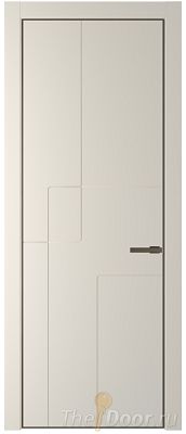 Дверь Profil Doors 3PA цвет Кремовая Магнолия (RAL 120-04) цвет профиля Деорэ